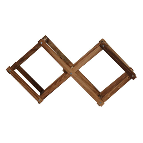 BRIGHTFUFU Wine Rack Wine Shelf Wine Storage Rack Water Bottle Organizer for Cabinet Wine Holders Stands for Counter Wine Bottle Rack Wine Display Rack Wine Display Shelf Manager Wood Lattice