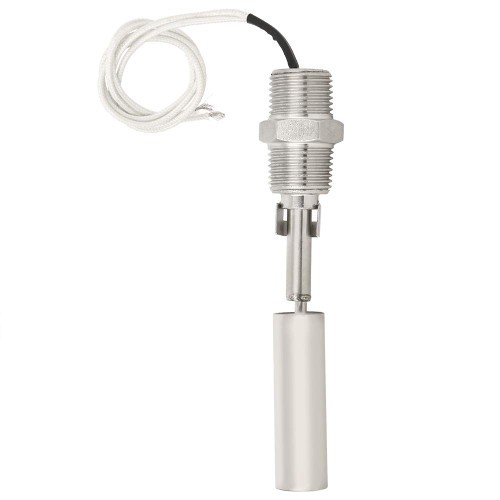 Liquid Water Level Sensor, 304 Stainless Steel 1/2NPT Male Thread DC0-110V Side Mounted Liquid Water Level Float Sensor Switch for Aquariums Fish Tank Hydroponics Pool