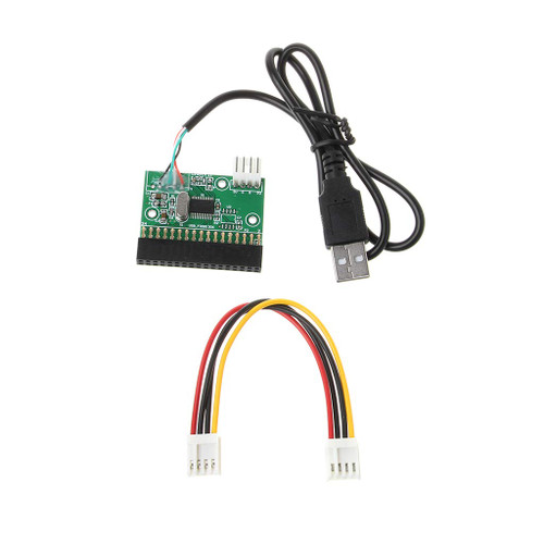 1.44MB 3.5" USB Cable Adapter to 34Pin Floppy Drive Connector U Disk to Floppy D Floppy Disk Reader USB