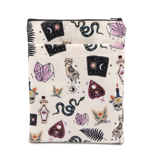 G2TUP Witchy Book Sleeve Witch Book Cover for Book Lovers Wizard Bookish Witch Bookworm Book Cover with Zipper (Witch Book Sleeve) G2TUP Witchy Book Sleeve Witch Book Cover for Book Lovers Wizard Bookish Witch Bookworm Book Cover with Zipper (Witch Book Sleeve)