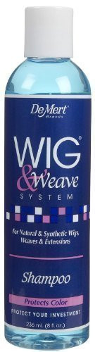 DeMert Wig & Weave System Shampoo for Natural and Synthetic Hair 8 oz by Demert
