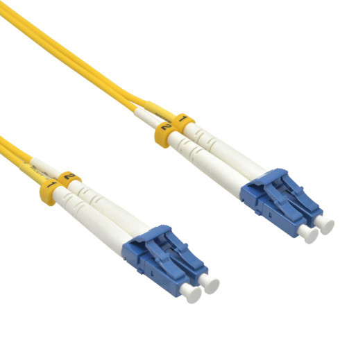 ACCL 3m LC/UPC-LC/UPC Singlemode Duplex Fiber Optic Patch Cable, 1 Pack