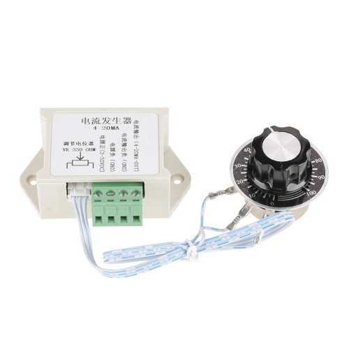 4-20mA Generator, 4-20mA Current Generator Adjustable Analog Quantity Current Generator Module for PLC, Frequency Converter, Servo