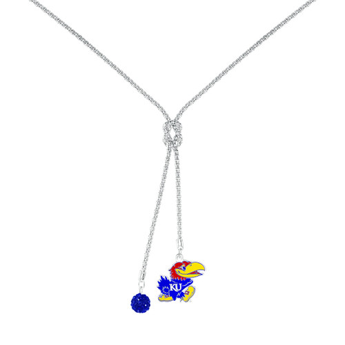 Match-Up Promotions NCAA Kansas Jayhawks Infinity Knot Pendant Necklace