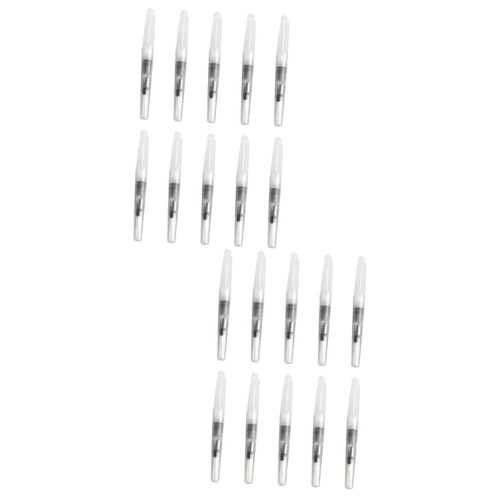 Tofficu 20 Pcs Watercolor Paint Pen Water Coloring Brush Pens Watercolor Brush Markers Refillable Water Soluble Colored Pencils Water Soluble Pencil Coloring Paint Pen Fountain Pen Aldult
