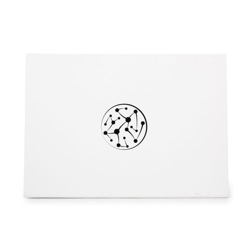 Petri Dish Science Microbe Molecules Sample, quality rubber stamp, ideal for crafts scrapbooking invitations cards and tags CCSTA-21378