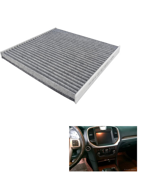 Freairpilot CF1200 Premium Cabin Air Filter Fits Chrysler 200 2015-2017 / Jeep Cherokee 2014-2018 - 68223044AA