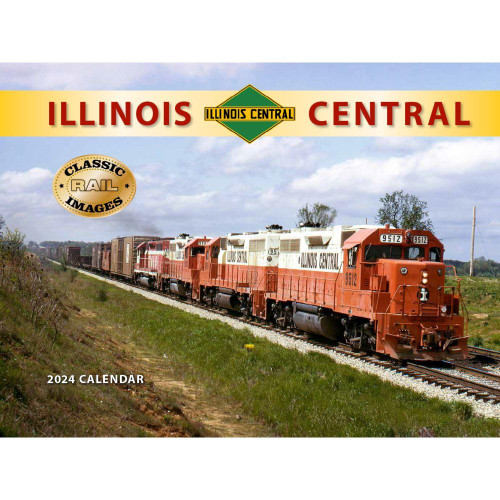 Tide-mark, Illinois Central Railroad 2024 Wall Calendar