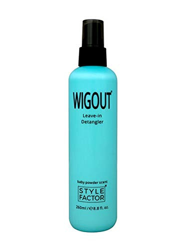 Style Factor Wigout Leave-In Detangler 8.8oz (BABY POWDER)