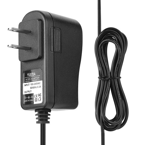 Yustda 9V AC/DC Adapter Compatible with Hyper Tough 7047 HT7047 HT HyperTough 5000 lumens LED Rechargeable Work Light 9VDC 1A 9VDC1A 9V1A DC9V 9.0V Power Supply Cord Cable Battery Charger Mains PSU