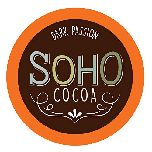 Soho Dark Passion Hot Chocolate Pods for Keurig K-Cup Brewers, 40 Count Soho Dark Passion Hot Chocolate Pods for Keurig K-Cup Brewers, 40 Count