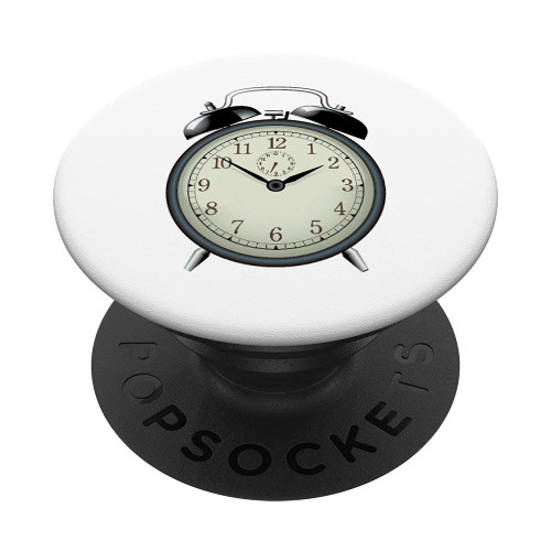 Vintage Old Fashioned Alarm Clock Retro PopSockets Swappable PopGrip