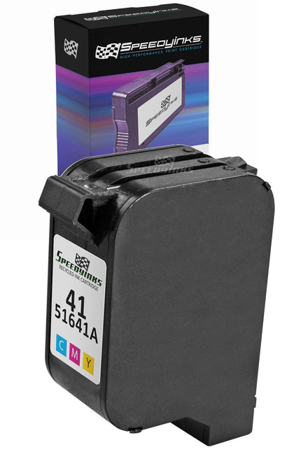 Speedy Inks Remanufactured Ink Cartridge Replacement for HP 41 (Tri-Color)