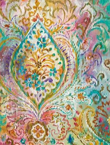Posterazzi Boho Paisley II Poster Print by Danhui Nai (11 x 14)