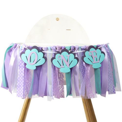 Mermaid One High Chair Banner - Mermaid 1st Birthday Decorations,Under The Sea Birthday Banner,Mermaid 1st Birthday Smash Cake Photo Backdrop,Mermaid First/1st High Chair Mermaid One High Chair Banner - Mermaid 1st Birthday Decorations,Under The Sea Birthday Banner,Mermaid 1st Birthday Smash Cake Photo Backdrop,Mermaid First/1st High Chair