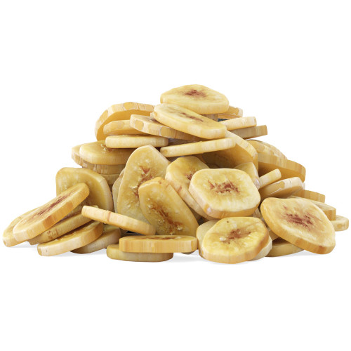Dried Banana Chips Unsweetened Bulk by Cambie | 2 lbs of Dried Bananas Fruit Cut Fresh & Dehydrated | Ethically Sourced - Real Banana Taste | All Natural, Non-GMO Healthy Snacks