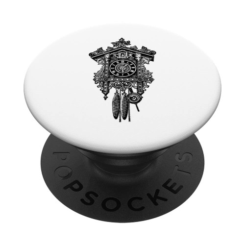 Cuckoo Clock Clocks Collector Coo Coo Bird PopSockets Swappable PopGrip