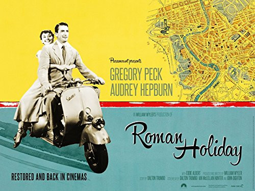 Posterazzi Roman Holiday Movie Masterprint Poster Print (14 x 11) Posterazzi Roman Holiday Movie Masterprint Poster Print (14 x 11)
