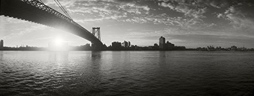 Posterazzi Suspension Sunrise Williamsburg Bridge East River Manhattan City New York State USA Poster Print, (6 x 15) Posterazzi Suspension Sunrise Williamsburg Bridge East River Manhattan City New York State USA Poster Print, (6 x 15)