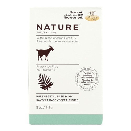 Canus Goat's Milk Bar Soap Fragrance Free - 5 oz Canus Goat's Milk Bar Soap Fragrance Free - 5 oz