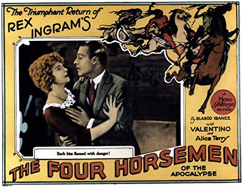 Posterazzi The Four Horsemen of The Apocalypse from Left: Alice Terry Rudolph Valentino 1921 Movie Masterprint Poster Print, (14 x 11) Posterazzi The Four Horsemen of The Apocalypse from Left: Alice Terry Rudolph Valentino 1921 Movie Masterprint Poster Print, (14 x 11)