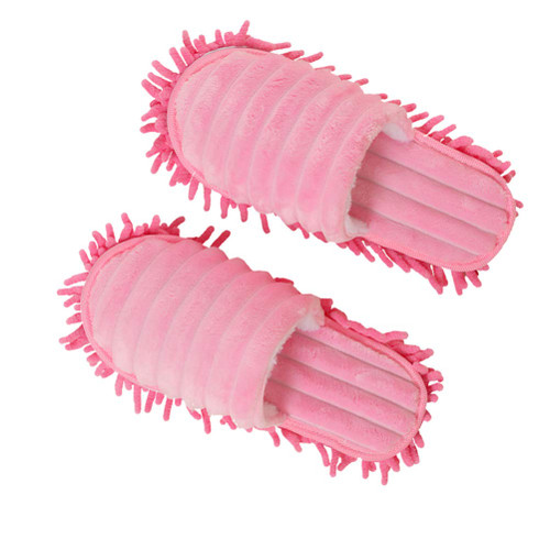 Cabilock 1 Pair Dust Mop Slippers Mopping Slippers feet moppers for Floor Mopping Socks Lazy mop Slipper Duster Cleaning Shoes Women Slipper Cleaning mop Slipper mops Lovers Soles Household