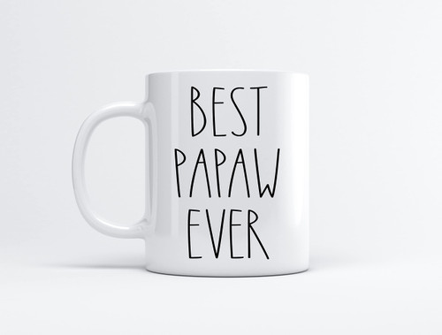 Best Papaw Ever Coffee Mug - Gifts for Christmas - Papaw Birthday Gifts Coffee Mug - Father's Day/Mother's Day - Family Coffee Mug For Birthday Present For The Best Papaw Ever Mug 11oz