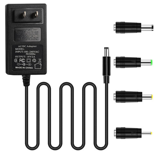 18V AC Power Supply Adapter Charger Fits for Altec Lansing Rockbox XL IMW999, Altec Lansing IMW889 Bluetooth Speakers, Brookstone Big Blue Studio Speaker Replacement 18V 2A DC Power Supply
