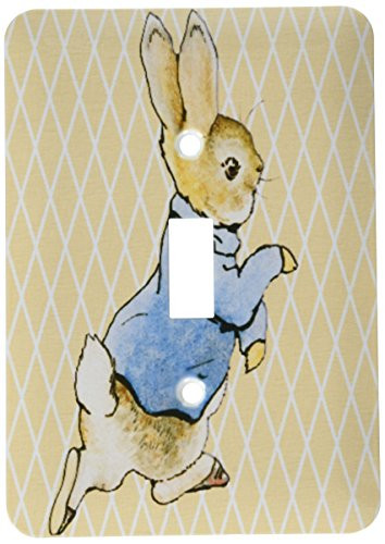 3dRose lsp_79399_1 Peter Rabbit Vintage Single Toggle Switch