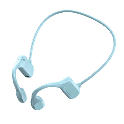NEREIDS NET Wireless Bone Conduction Headphones,Bluetooth-Compatible 5.0 Earphone Ear Hook Bone Conduction Waterproof Wireless Sports Headphone for Workouts Running Light Blue NEREIDS NET Wireless Bone Conduction Headphones,Bluetooth-Compatible 5.0 Earphone Ear Hook Bone Conduction Waterproof Wireless Sports Headphone for Workouts Running Light Blue