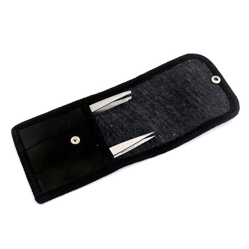 Professional Set Slant And Point In A Leather Case by G.S Online