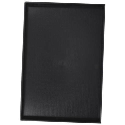 FUNOMOCYA Rectangular Tray Rectangular Plate Dessert Platter Hotel Serving Tray Kitchen Storage Flat Tray Plates for Serving Steak Tray for Snacks Burger Serving Tray Simple Melamine Food