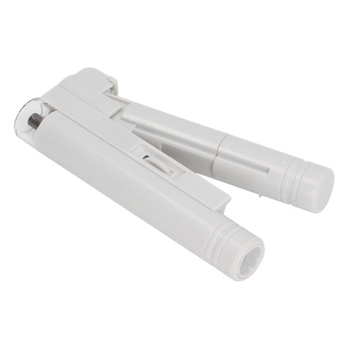 150X Pocket Microscope, LED Lighted Zoom Microscope Double Tube Portable Handheld Microscopes with Scale