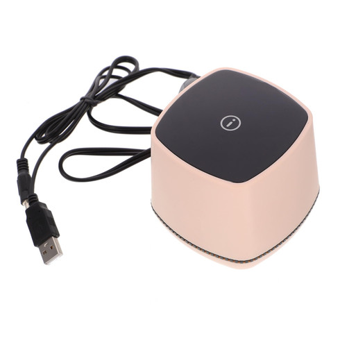 UKCOCO Small Sound Bar Small Soundbar Volume Control Soundbar for Pc Computer Sound Bar Compter Speakers USB Powered Speakers Affordable Speakers Golden Speakers Mini Small Speaker Bass