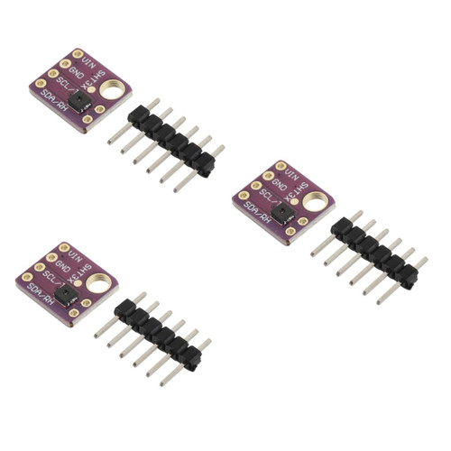 SOLUSTRE 3pcs Temperature and Humidity Sensor Module Temperature Sensor Module Digital Sensor Module for Pi Humidity Measure Range Sfp Module Sensors Polymer Flight V3 Controller Board