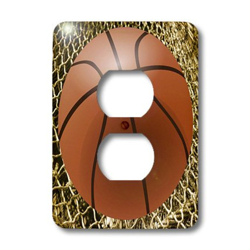 3dRose lsp_38297_6 Basketball With Net 2 Plug Outlet Cover Not applicble 3dRose lsp_38297_6 Basketball With Net 2 Plug Outlet Cover Not applicble