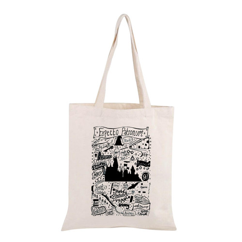 JXGZSO Book Inspired Shoulder Bag Book Spells Tote Bag Magic Book Fan Gift Novel Book Lover Gift Wizardry Gift JXGZSO Book Inspired Shoulder Bag Book Spells Tote Bag Magic Book Fan Gift Novel Book Lover Gift Wizardry Gift