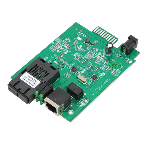 Fiber Optic Module,Fiber Media Converter Module 1310nm 100M Dual Fiber Single Mode 25KM SC Fiber Transceiver Optic Modem Module Fiber Transceiver SC Fiber Ethernet Converter