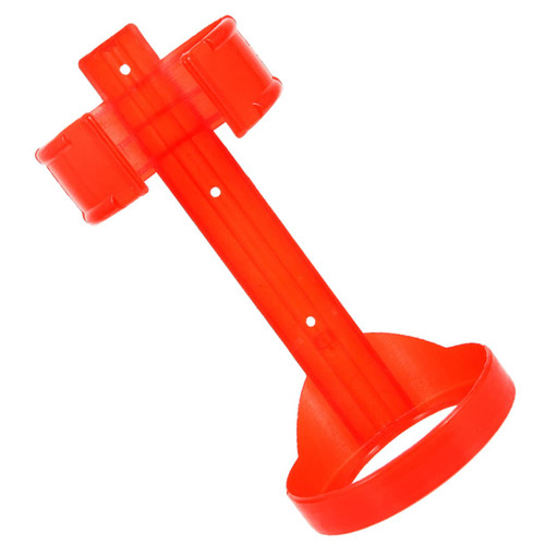 KONTONTY fire Extinguisher Hanger fire Extinguisher Wall Mount fire Extinguisher Organizer Wall Shelf Brackets fire Extinguisher Bracket Storage -Mounted Plastic
