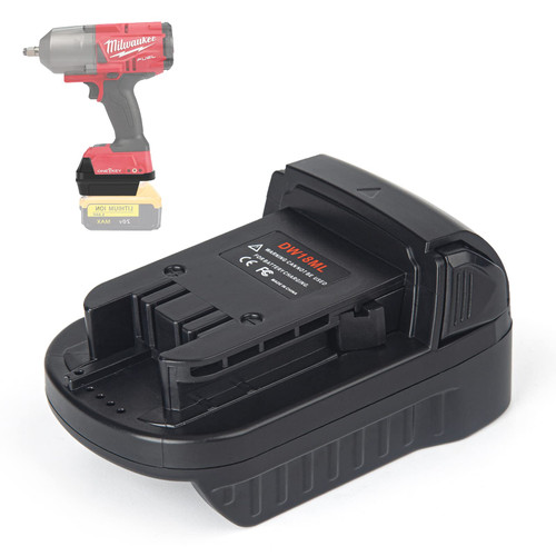 for Dewalt to Milwaukee Battery Adapter, Convert for DeWalt 18v-20v Lithium Batteries to Milwaukee M18 18v Cordless Power Tools Use for Dewalt to Milwaukee Battery Adapter, Convert for DeWalt 18v-20v Lithium Batteries to Milwaukee M18 18v Cordless Power Tools Use