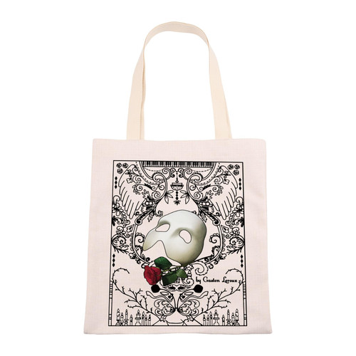 VAMSII Phantom Opera Tote Bag Phantom Opera Musical Merchandise Broadway Merch Musical Theatre Gifts for Fans Shoulder Bag (beige) VAMSII Phantom Opera Tote Bag Phantom Opera Musical Merchandise Broadway Merch Musical Theatre Gifts for Fans Shoulder Bag (beige)