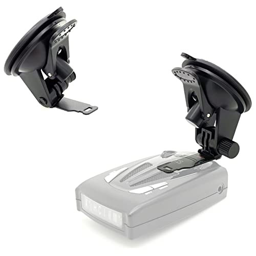 ChargerCity Strongh Windshield Suction Cup Radar Detector Mount,Car Radar mounting Bracket Holder for All Whistler Radar Models,Easy to Install