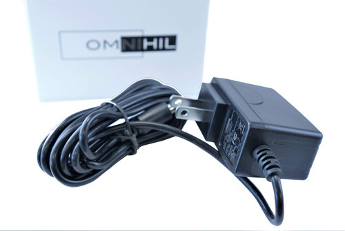 [UL Listed] OMNIHIL 8 Feet Long AC/DC Adapter Compatible with Tenda W15E AC1200 Wireless Hotspot Router Power Supply