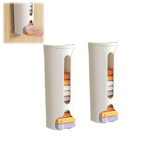 LQX Wall Mounted Underwear Storage Box, Wall Mounted Socks Panties Storage Box, Wall-mounted Underwear Socks Storage Box (2pcs White) LQX Wall Mounted Underwear Storage Box, Wall Mounted Socks Panties Storage Box, Wall-mounted Underwear Socks Storage Box (2pcs White)