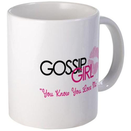 11 ounce Mug - Gossip Girl Mug - S White "