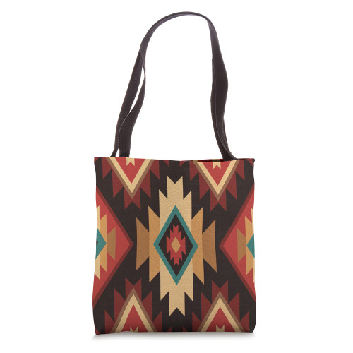 Southwestern Aztec Design Tribal Boho Serape Gift Tote Bag
