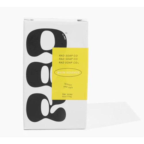 RAD SOAP COMPANY Main Squeeze Bar Soap, 6 OZ