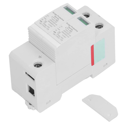 Maxmartt PV Surge Protector Device 2P Surge Arrester DC1000V Low Voltage Arrester 20?40KA Lightning Protector DC Power Protector