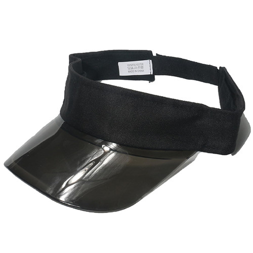 Lightbird Clear Colored Plastic Sun Visors Hat,Beach Sun hat Tennis Golf Visor for Women Casino Dealer Poker Visor Cap