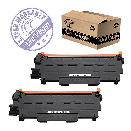 2 Pack Compatible E310 E514 E515 Toner Replacement for Dell E310dw E514dw E515dw E515dn Toner Cartridge(Dell PVTHG, 593-BBKD, P7RMX), 2,600 Pages -by UniVirgin